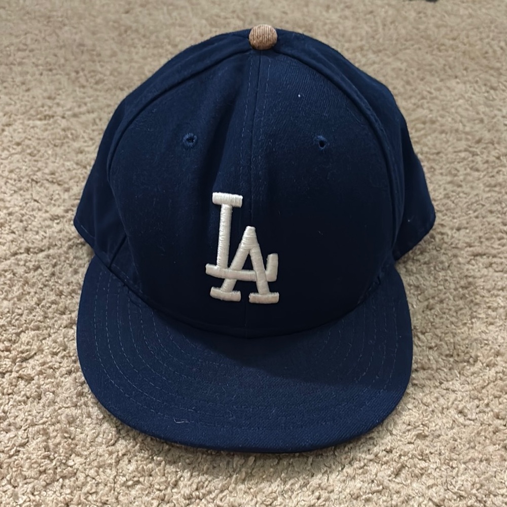Navy Blue LA Logo Cap